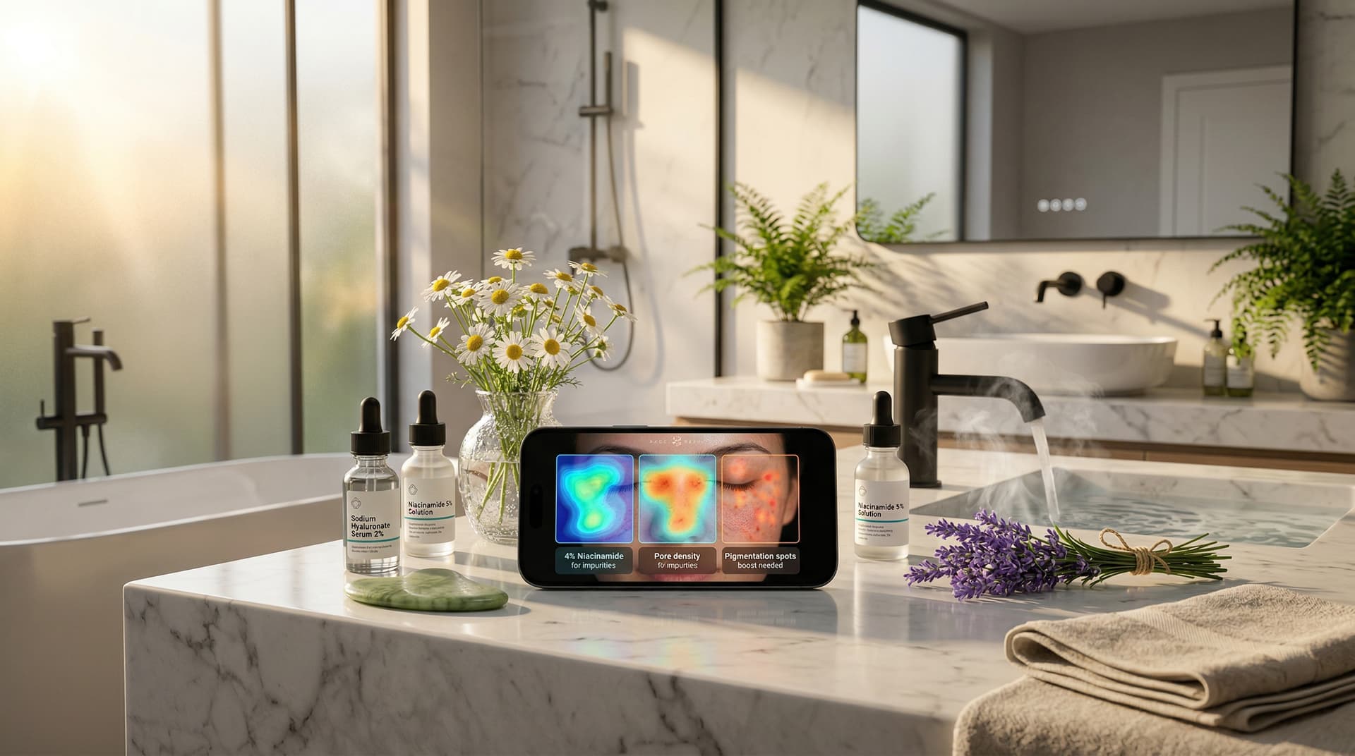 KI Beauty-Diagnostik spart 200 EUR jährlich bei Pflege