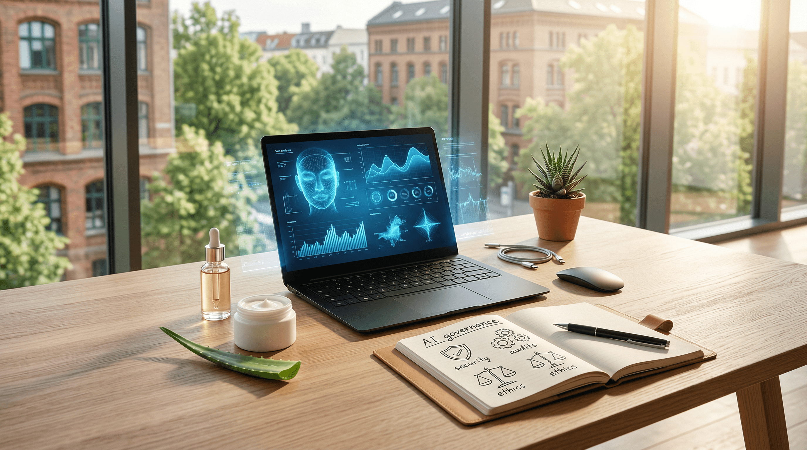 KI-Governance Beauty-Apps senkt Risiken um 40 Prozent