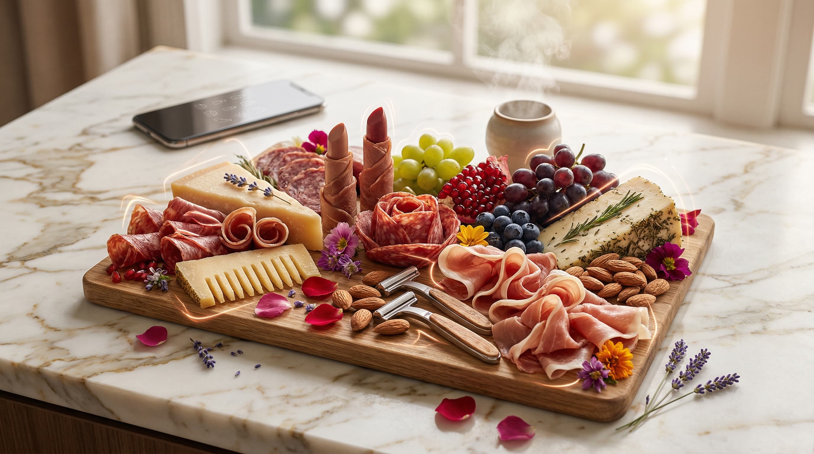 Charcuterie Explorer findet Beauty-Emojis in Sekunden