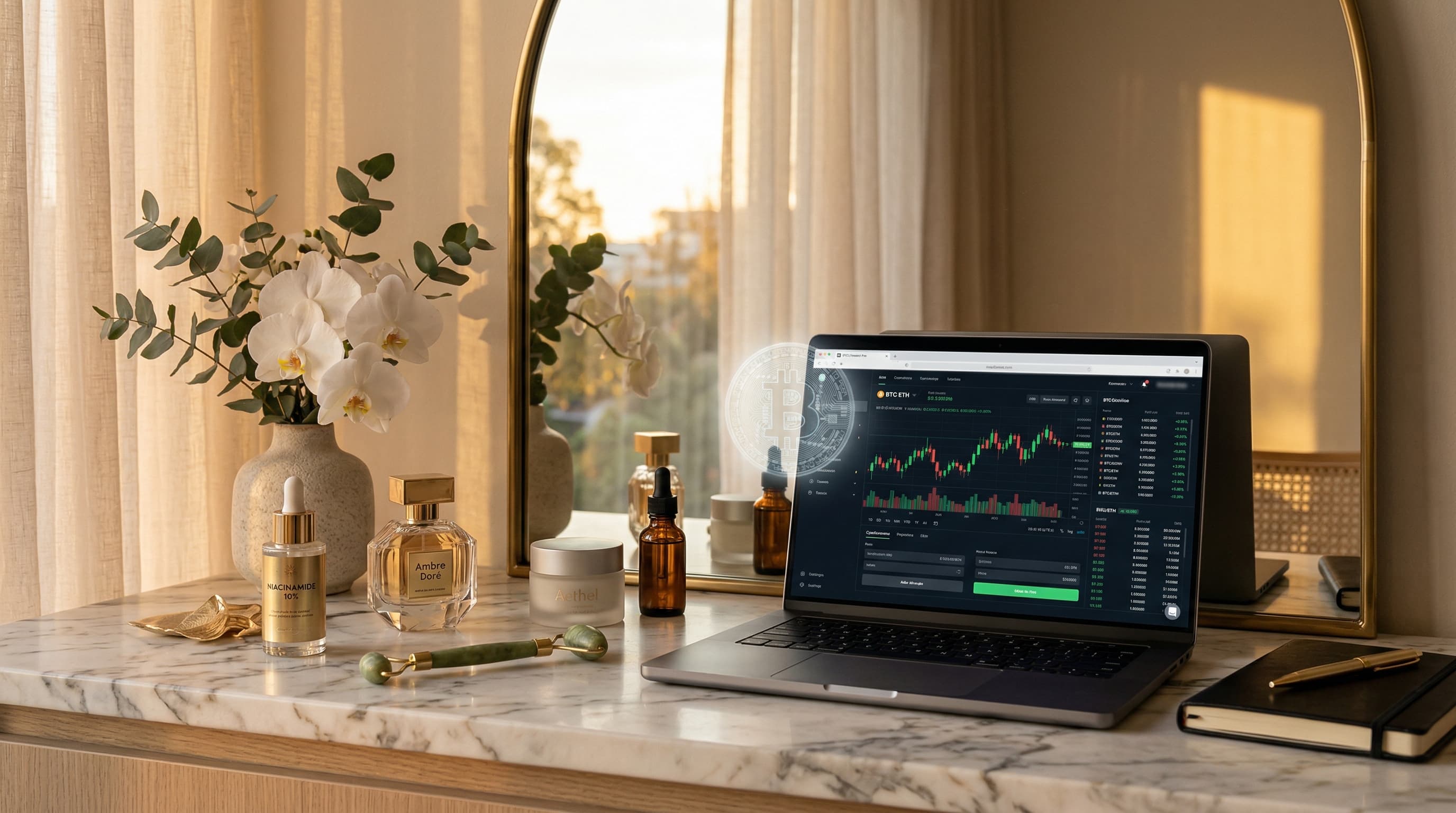 Kryptowährung Portfolio: 1-5% Allokation für Beauty-Investments