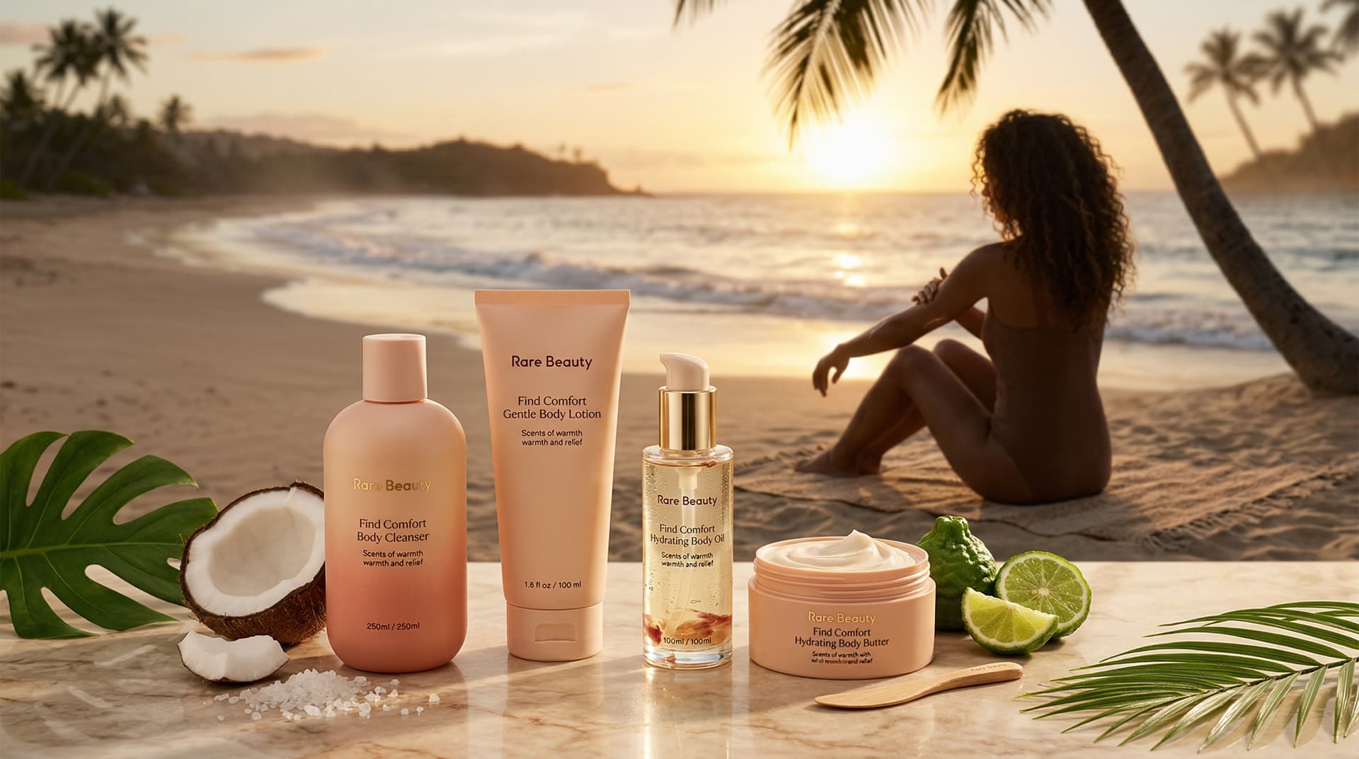 Rare Beauty lanciert Find Comfort: Selena Gomez' Body-Care-Revolution