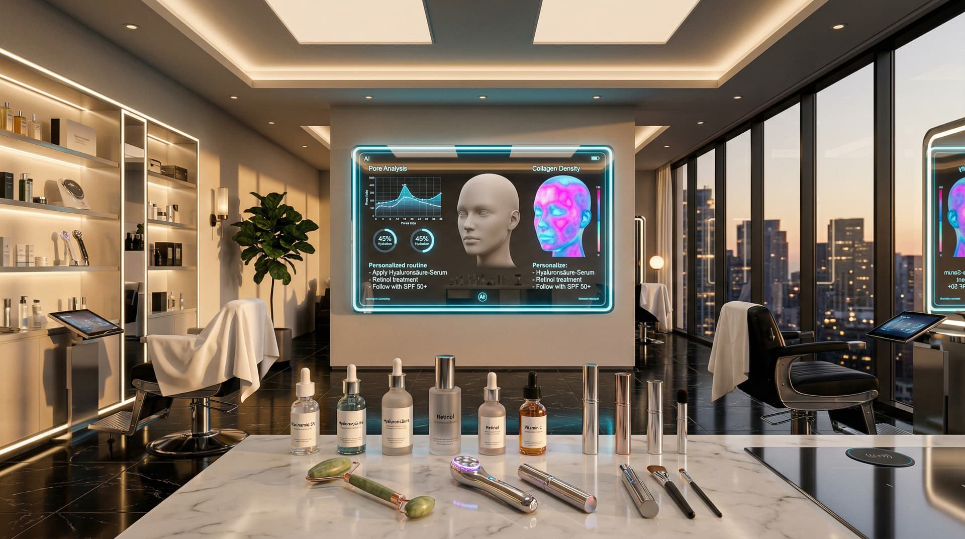 4 KI-Aktien Beauty Tech: +20-35% Prognose bei Fear & Greed 12