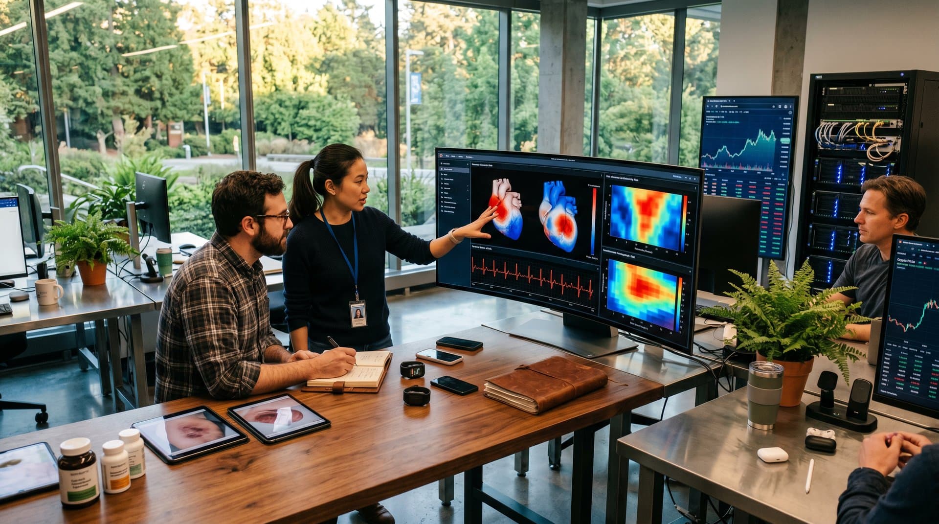 KI-Labor mit 3D-Herzmodellen und INCI-Apps für Kardio-Onkologie-Pflege