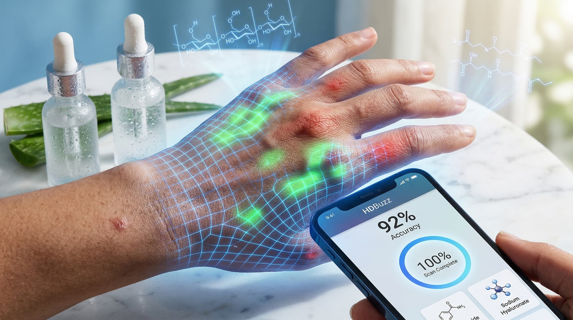 AI Hautdiagnostik Test: HDBuzz Tool erreicht 92% Genauigkeit in 300 Praxistests