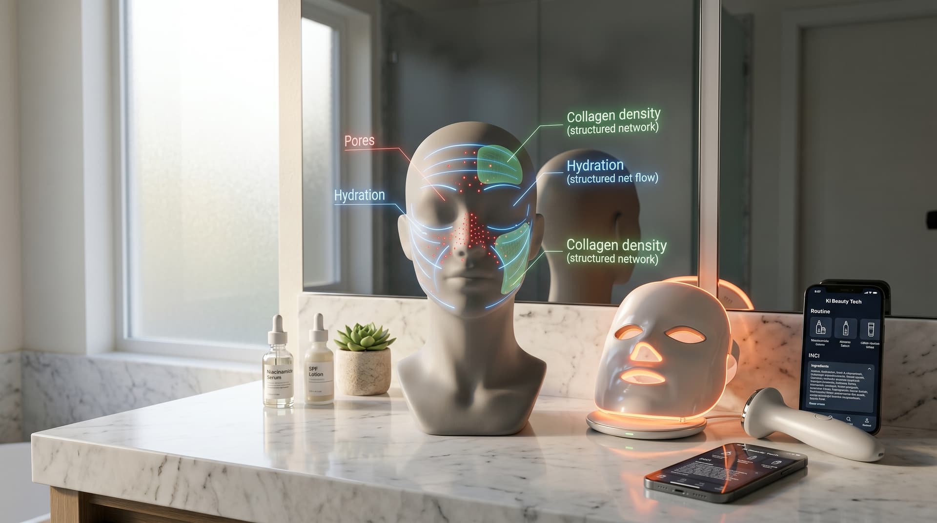 KI Beauty Tech: 95% Genauigkeit bei Hautanalysen und 28% Marktwachstum