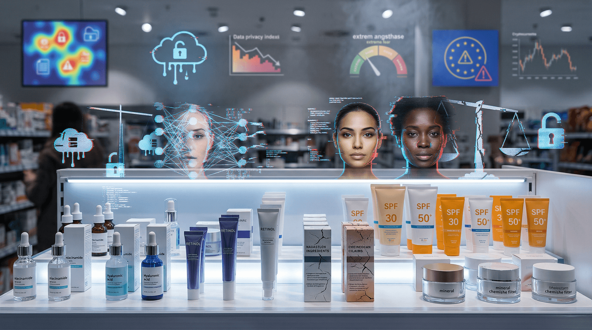 KI-Risiken Pflege steigen 24%: Fear & Greed Index fällt auf 21