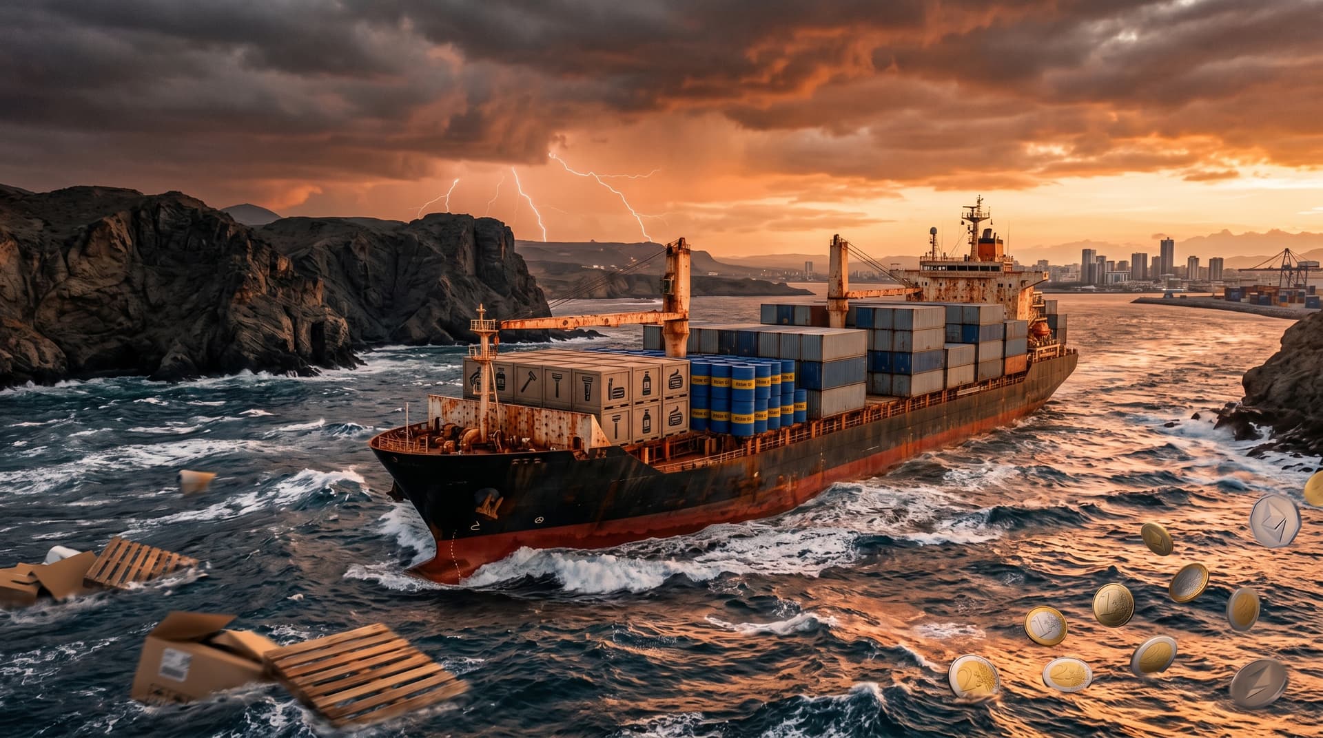 Irans-Crypto-Maut-Hormuz: Pflegepreise steigen 10-20%, BTC bei 73.877 USD