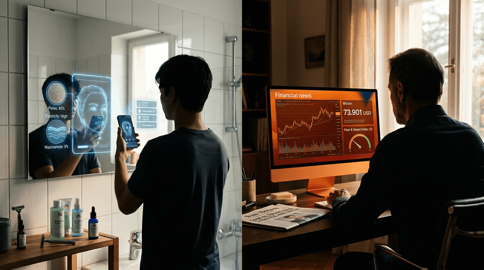 Generationen-Divide AI Beauty: Fear & Greed 23, Bitcoin -2,1%