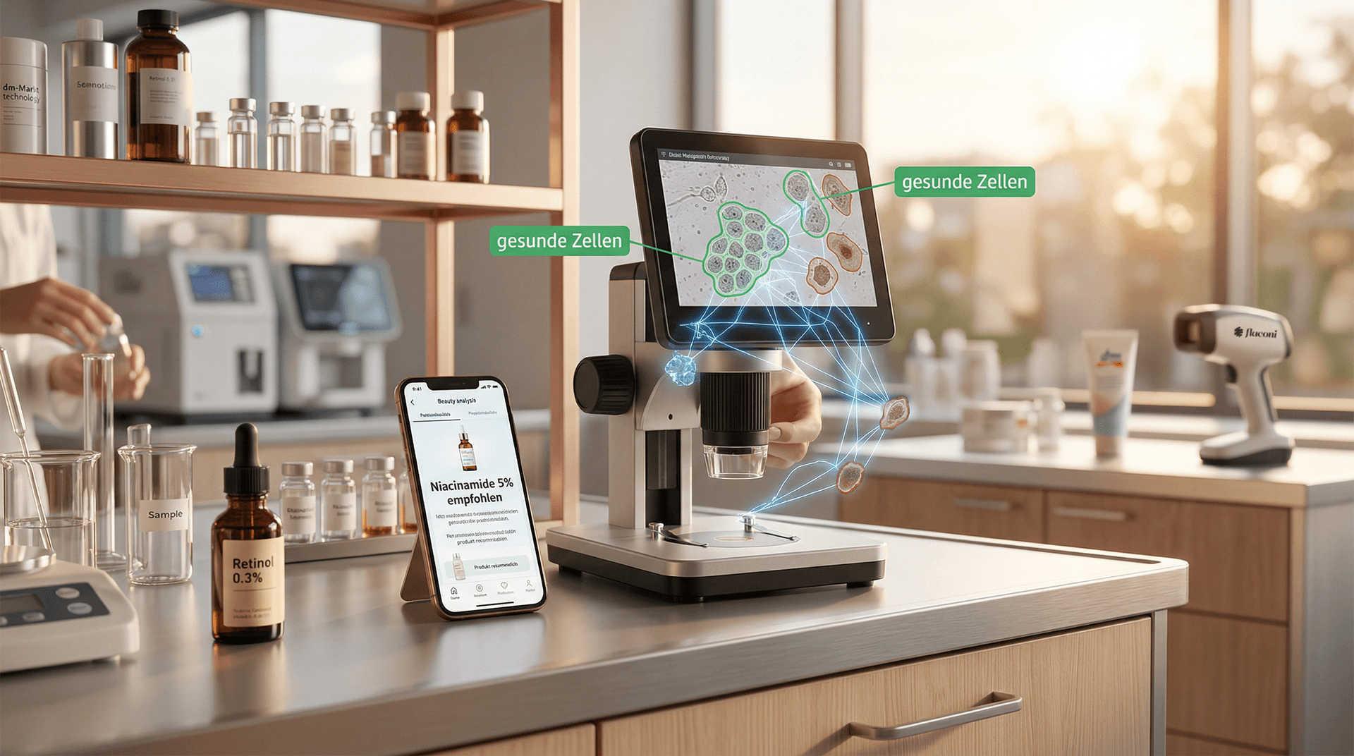 KI Zytologie steigert Hautanalysen um 30%