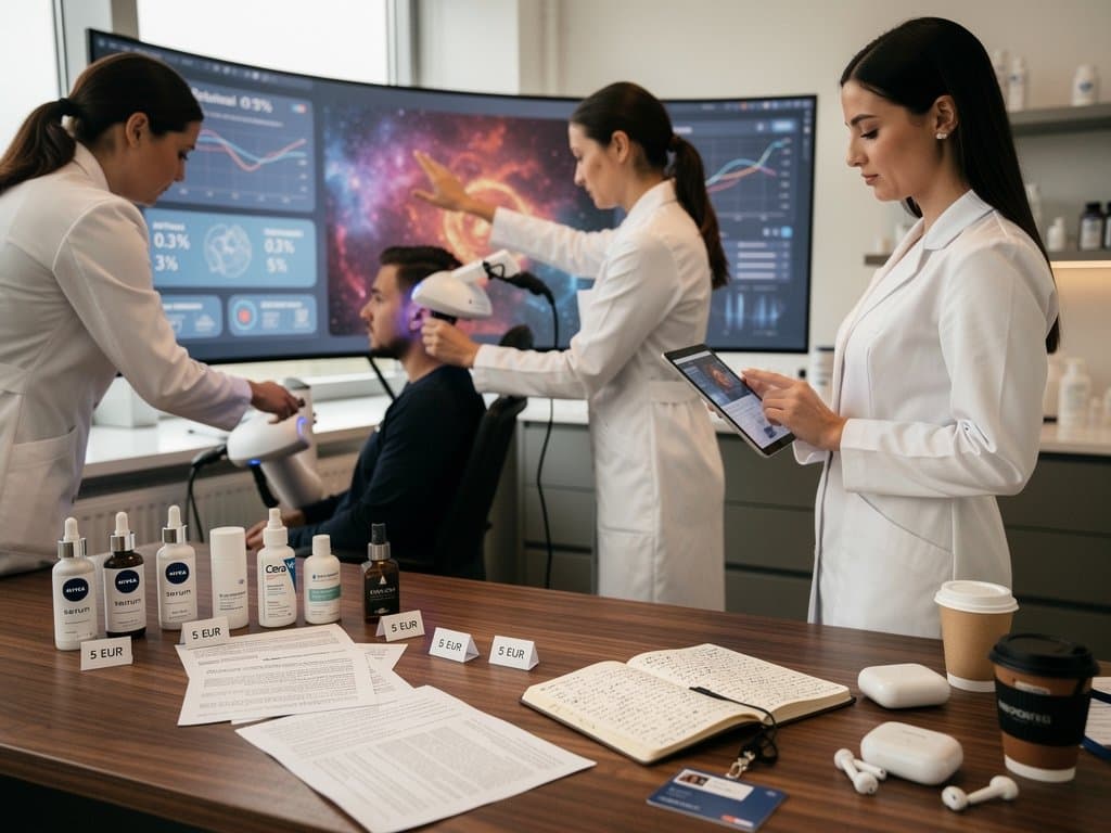 Beauty-Tech-Labor mit KI-Analysen für Hautpflege-INCI und Chatbot-Risiken