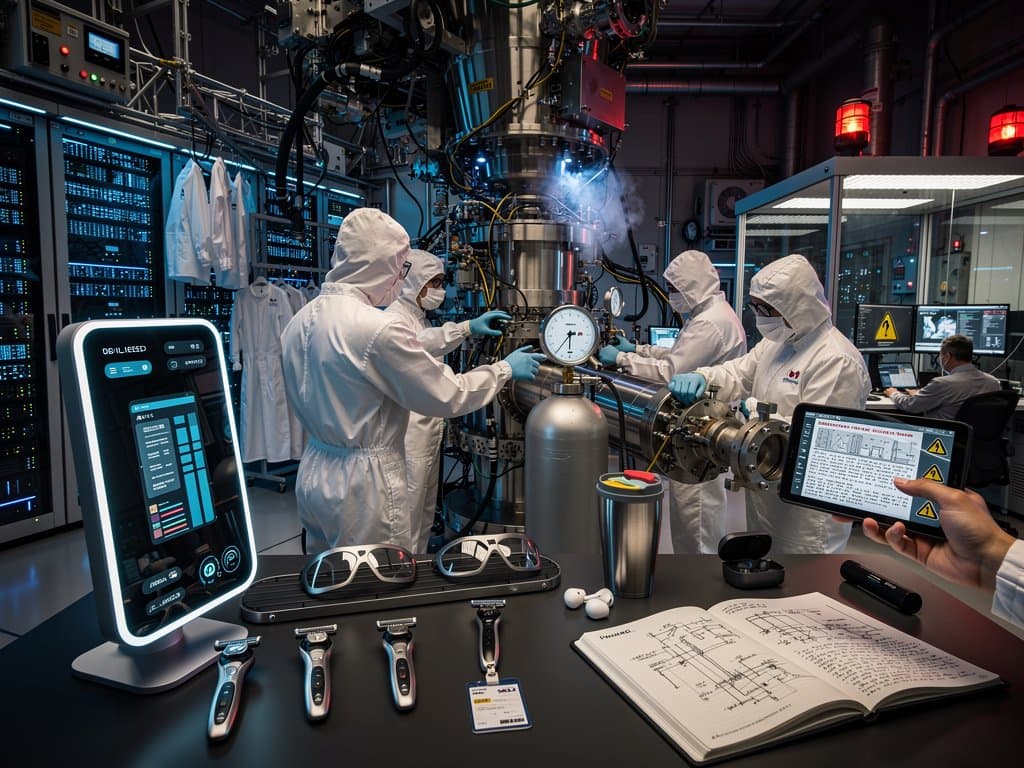 Chip-Fab-Krise mit leerem Helium-Tank und Smart Mirror Prototyp, AI Beauty Tech Verzögerung